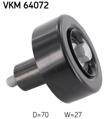 Ролик натяжителя  арт. VKM 64072